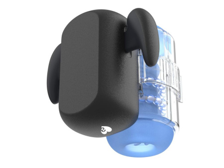 Black Knight Massaging Beads Amovibe - автоматический робот-мастурбатор с массажными шариками